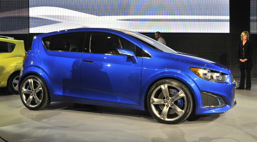 Chevrolet Aveo RS at Detroit motor show 2010