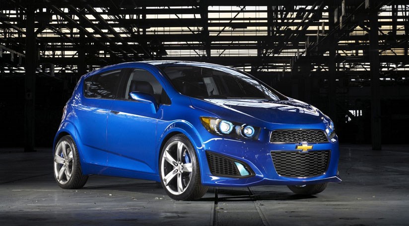 Chevrolet Aveo RS at Detroit motor show 2010