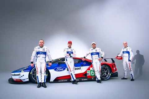 Ford GT 2016 Le Mans drivers