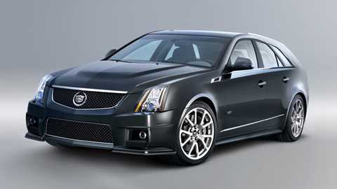 Cadillac CTS-V Sport Wagon (2010) first official pictures