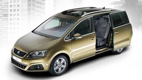 The new 2010 Seat Alhambra: sliding doors for the first time