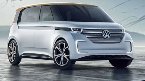 The VW BUDD-e is an all-electric concept