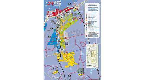 Le Mans 2010: the map