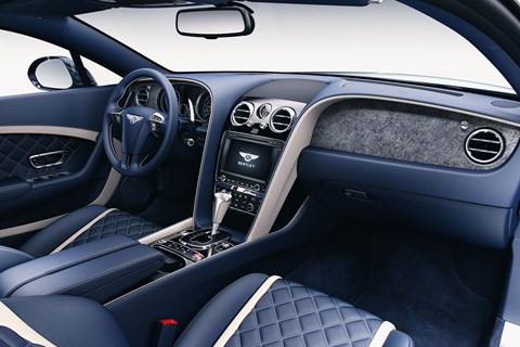 Bentley stone-trimmed interior