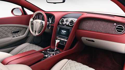Buyers of Continentals or Flying Spurs can now opt for stone dash inlays