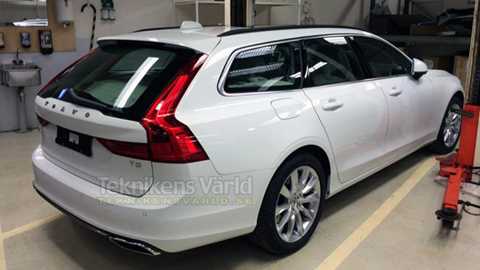 The new Volvo V90, sans disguise