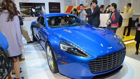 Aston Martin Autolink Rapide at CES 2016