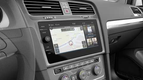 The e-Golf Touch concept features the latest gesture control system