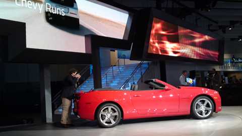 Chevrolet Camaro Convertible: live from the LA show debut