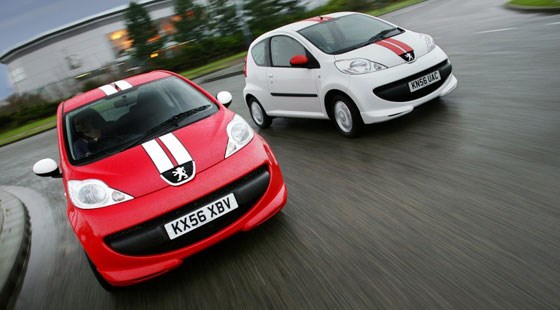 Peugeot 107 Sport XS (2007): first official pictures