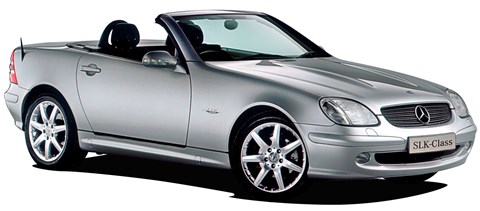 Heavy metal hardtop - the SLK featured Merc's first ever metal drop top