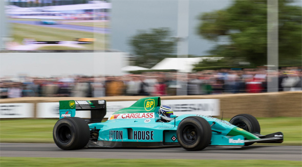 Many classic F1 cars will roar up the hill climb
