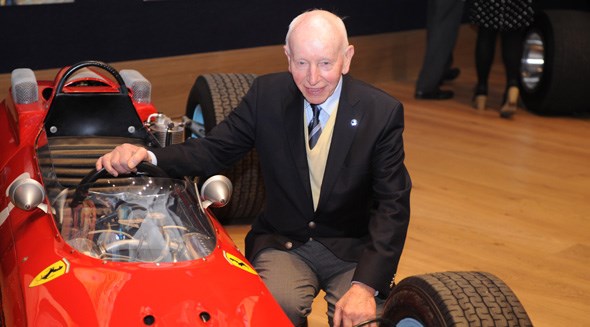 The great John Surtees will be piloting his Ferrari 158