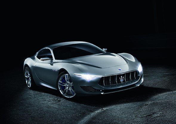 Homage to its creator, the Maserati Alfieri concept
