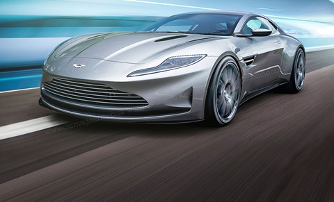 CAR's artist's impression of the Aston Martin DB11 (R.Varicak/Motor Forecast)