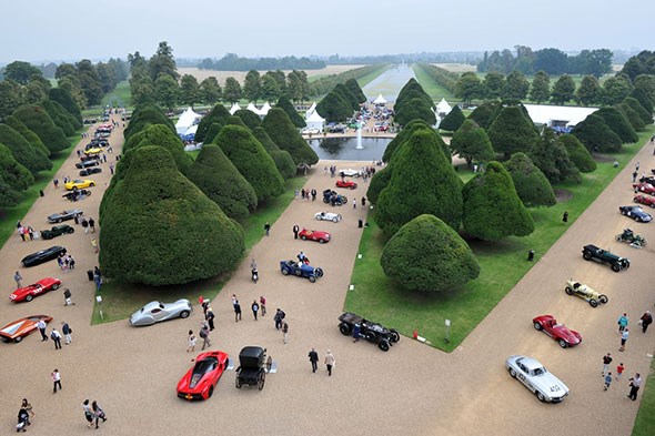 The 2014 Hampton Court Concourse of Elegance car show