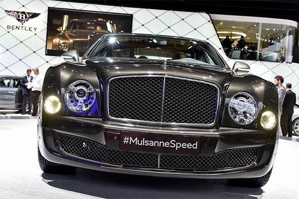 Bentley Mulsanne Speed at 2014 Paris motor show
