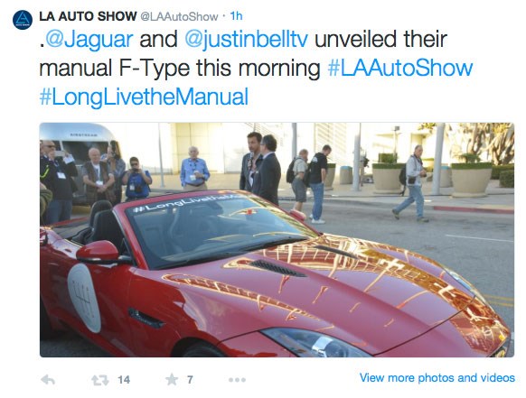 Jaguar F-type gets a manual - and AWD