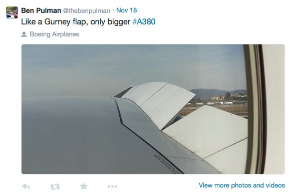 Ben Pulman's view from the A380 from London to LA