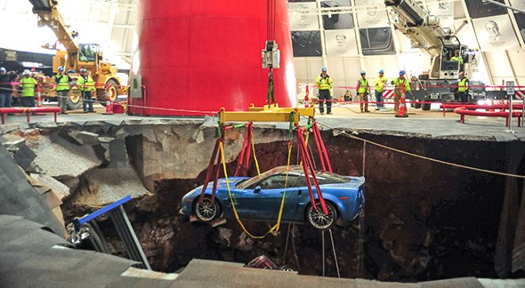 The great Corvette museum disaster