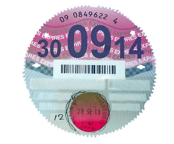 The paper tax disc