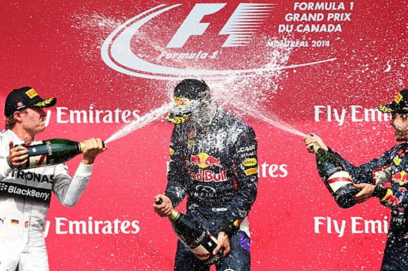 Daniel Ricciardo winning the F1 driver’s championship