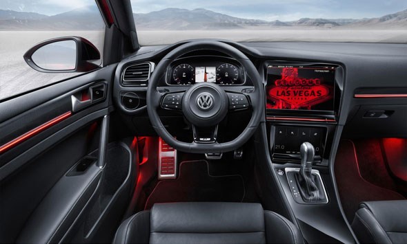 VW Golf R Touch CES 2015