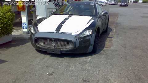 Maserati Granturismo spotted by a reader