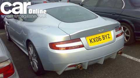 Aston Martin DBS spied by a reader