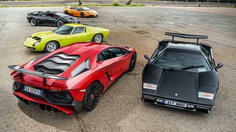 V12 family tree. Photographed for CAR by Barry Hayden