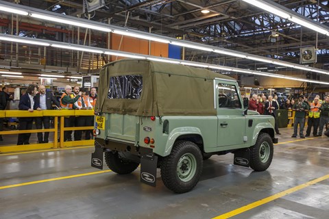 Land Rover Defender production ends
