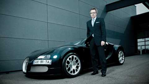 Wolfgang Durheimer, president and CEO of Bugatti. Shot exclusively for CAR by Mark Bramley