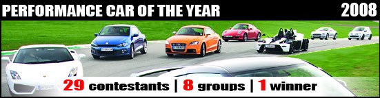 Performance car of the year 2008