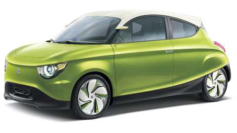 Suzuki Regina: an aero effect compact car