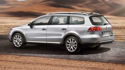 VW Passat Alltrack (2012) first official pictures