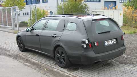Mercedes E-class spy photos. CAR Online reader Piers Roache had a busy time at the Nurburgring