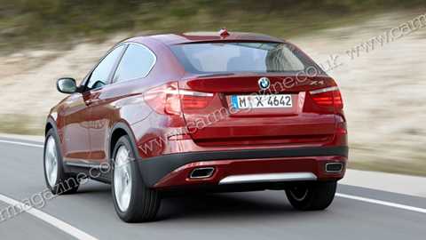 The new 2014 BMW X4 will in fact be a four-door, not a two-door as earlier reported