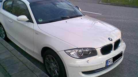 BMW 1-series tii with CSL-style roof