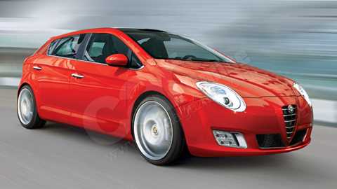 Alfa Romeo Milano: due to be shown at the 2009 Frankfurt show or 2010 Geneva, replacing the 147