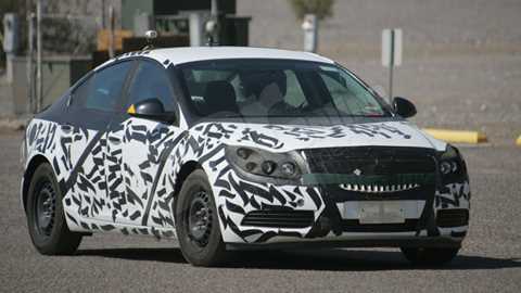 Buick Regal: caught testing in America