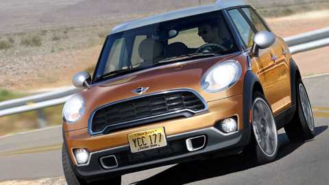 Mini’s new crossover (2010) scooped 