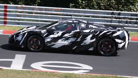 McLaren P11 hits the Nurburgring in August 2009