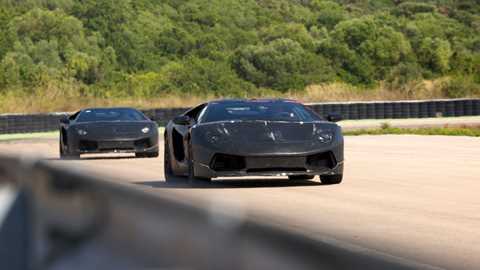 Porsche buys Nardo: here's fellow VW Group Lambos on the Nardo track
