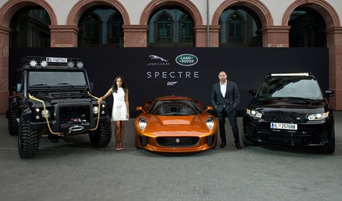 The cars of 2015 James Bond film SPECTRE