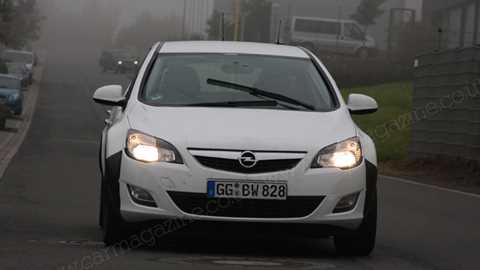 Vauxhall Astra: the mystery spyshots. Is it a VXR? A four-wheel drive one? The Zafira? Or an electric one?