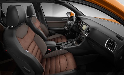 Cabin of the new Seat Ateca 2016