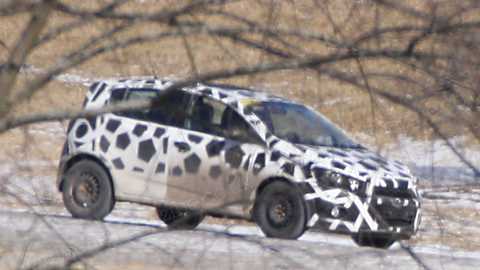 Now we've caught the Chevrolet Aveo on test in wintry Scandinavia