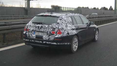 BMW 5-series Touring (2010) spotted by a reader