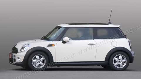 The 2010 Mini facelift – caught in our foggy spy photos
