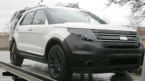 The new Ford Explorer (2011) – scooped by the wind